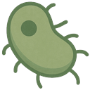 Microbiological origin icon